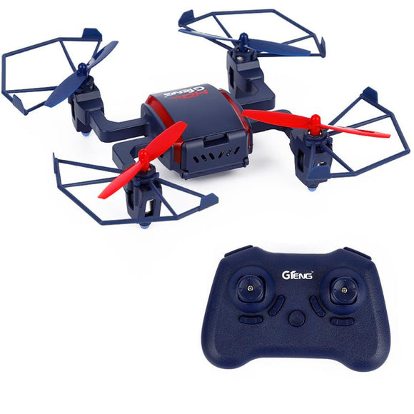Mini Drone  GTENG T901C 2.4Ghz 6 Axle Gyro 4 Channel RC Drone 200W 720P HD Camera RTF Headless Drone RC toy Helicopter